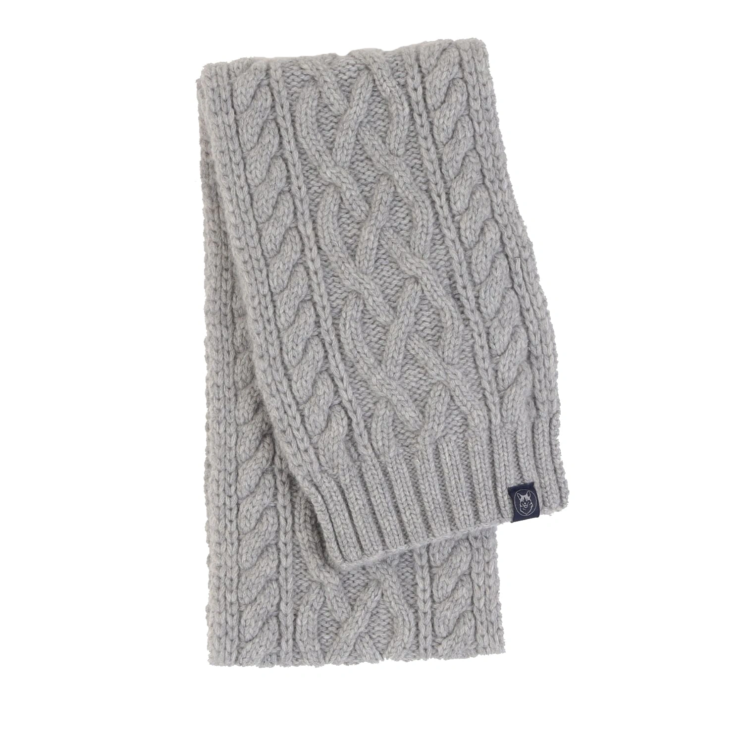 Cozy Cashmere Cross-Knit Scarf – Wrap Yourself in Luxury.